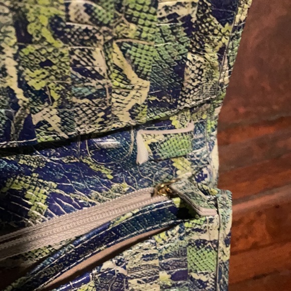 Brahmin AnnMarie Green Viper Melbourne - Picture 8 of 8